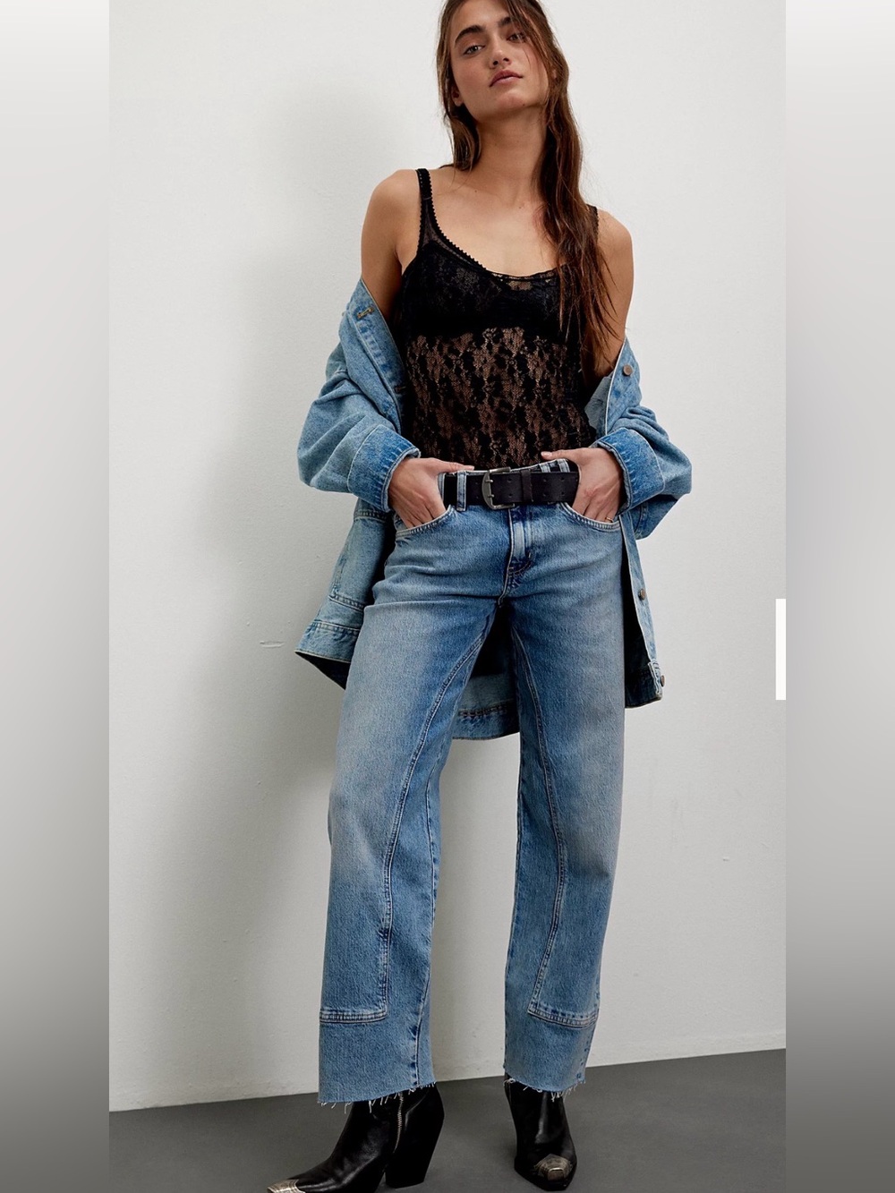 Free People We The Free Risk Taker Jeans Size